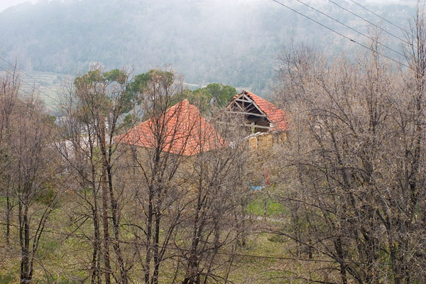Collapsed Roof of Silk Processor - Baskinta