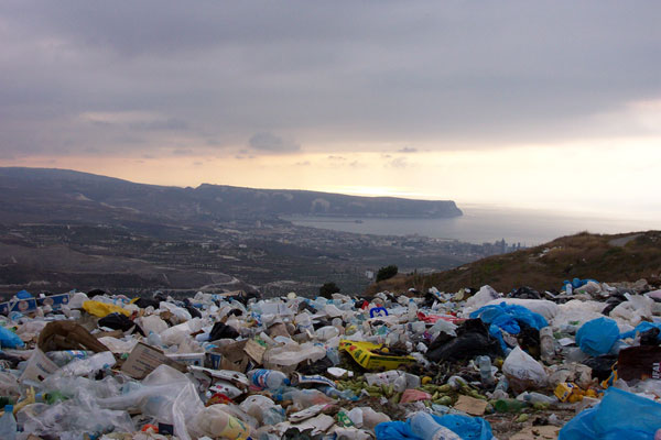 garbage dump in Elhat