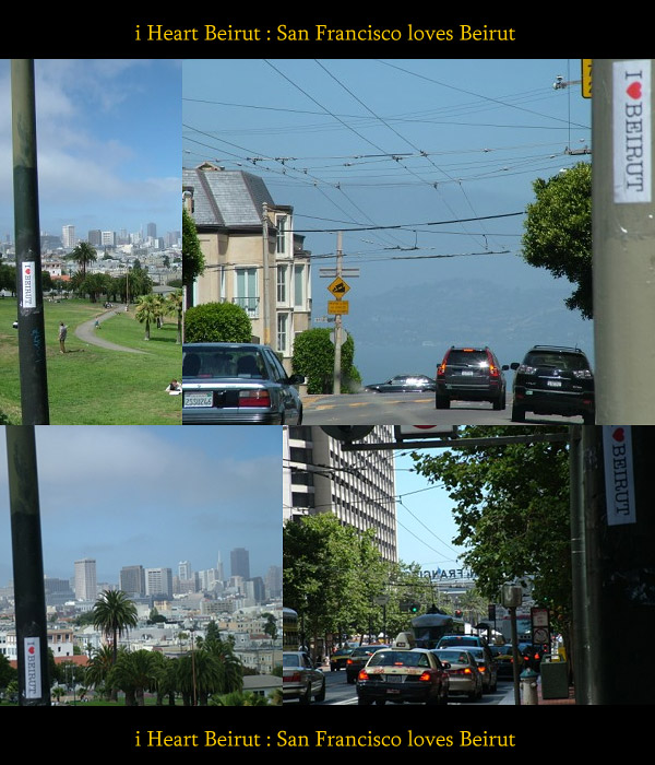 i Heart Beirut : San Francisco loves Beirut