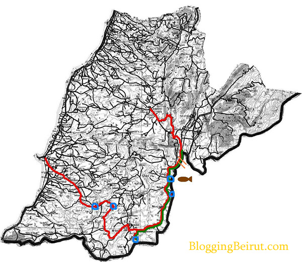 Sunday drive : Lebanon-Israel border