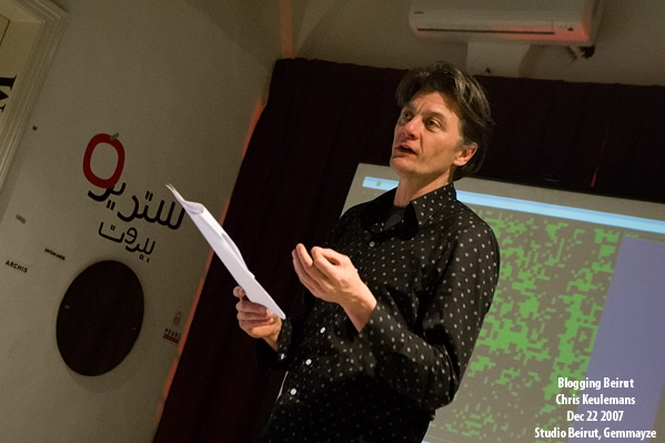 Chris Keulemans Talks About The End of The World As We Know It: Studio Beirut
