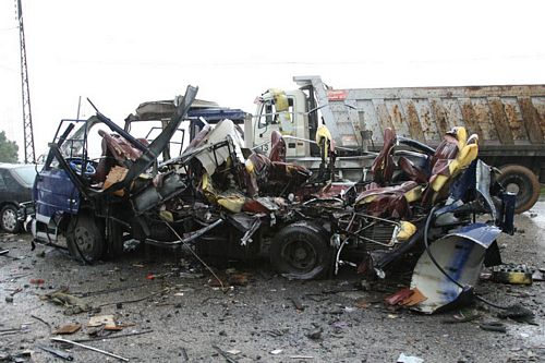 Bikfaya Lebanon Bus Bomb Explosion