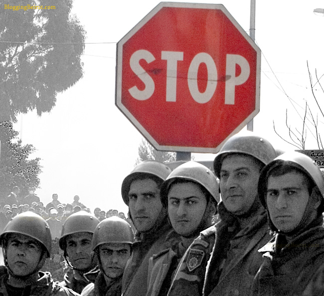 Stuck Between a Rock and a Hard Place - Lebanese Army