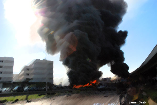 Chevrolet Car Bombing - 10 AM - Beirut - Friday 25th of January