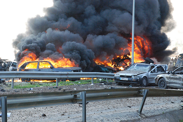 Chevrolet Car Bombing - 10 AM - Beirut - Friday 25th of January