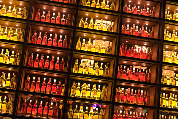 Wine Bottles Beirut Lebanon