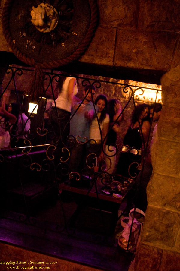 Dancing on the Bar, Cheers, Brummana - Summer of 2007