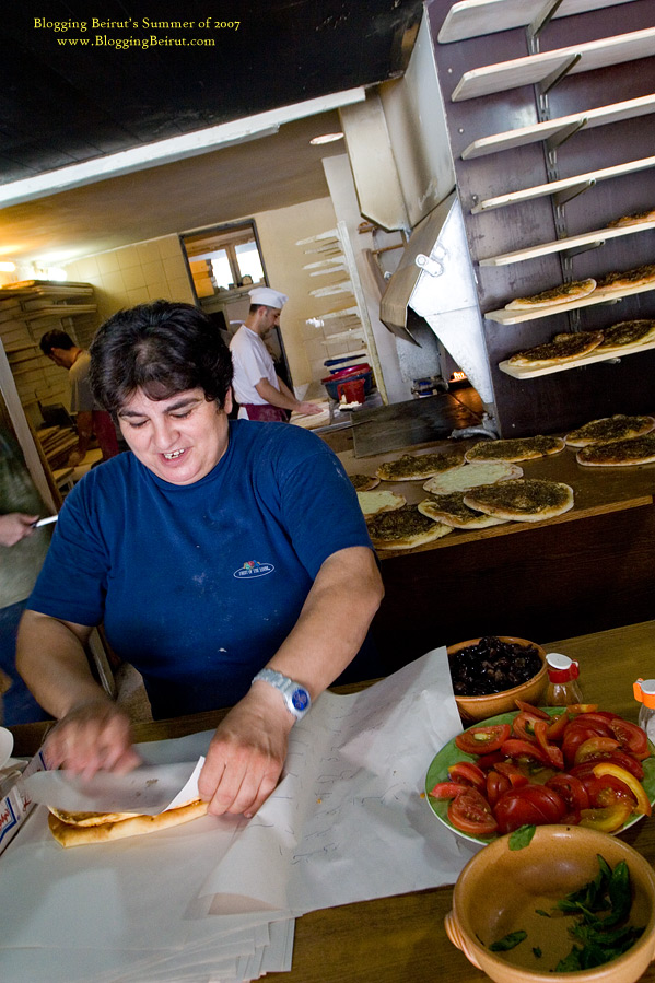 Best Cheese Mankoushe in Lebanon - Summer of 2007
