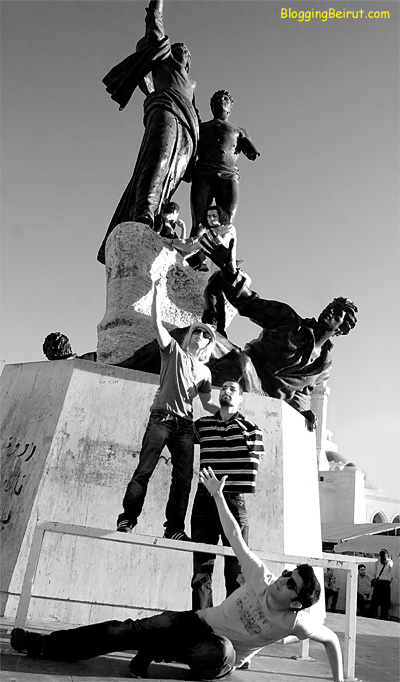 the Youth, the Rebels, & the Artists at Martyrs Square