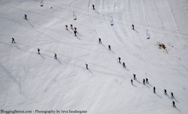 Ieva Saudargaite covers La Patrouille Des Cedres - Canon 5D