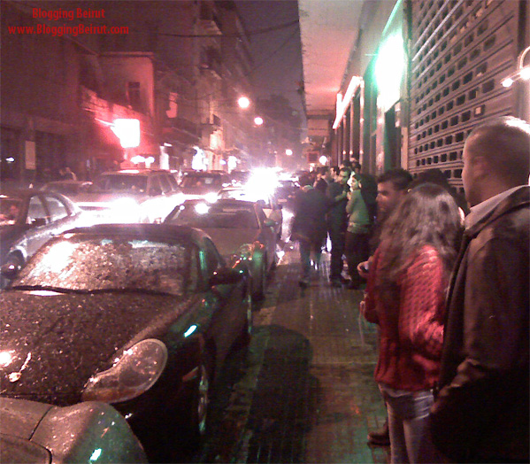 Rain On My Party - Saturday Night Torrential Rain - Gemmayze