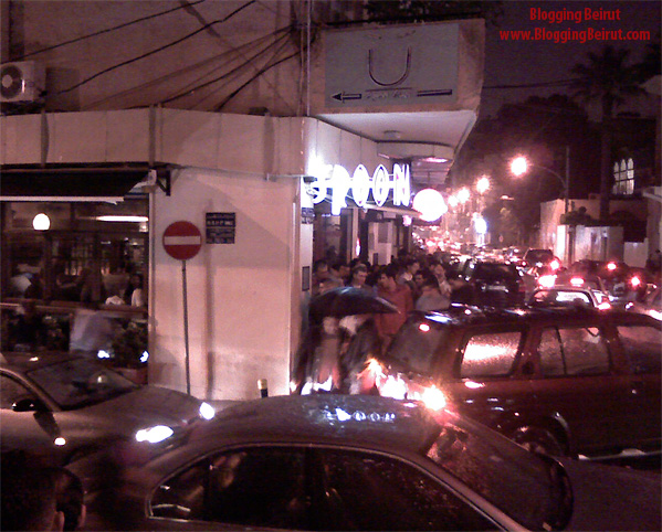Rain On My Party - Saturday Night Torrential Rain - Gemmayze