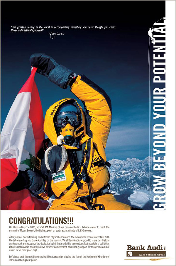 Maxime Chaya conquers the Seven Summits